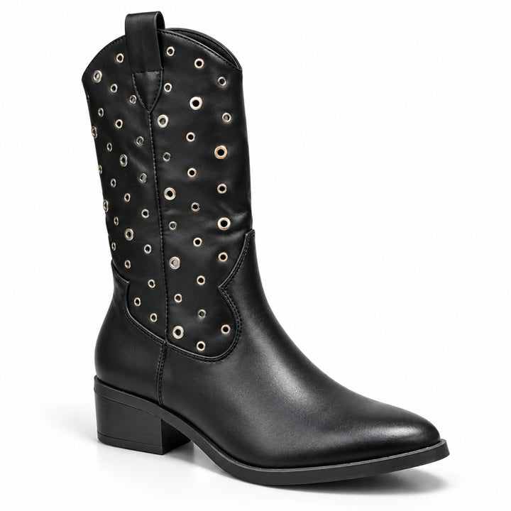 Riley Eyelet Western Boots
