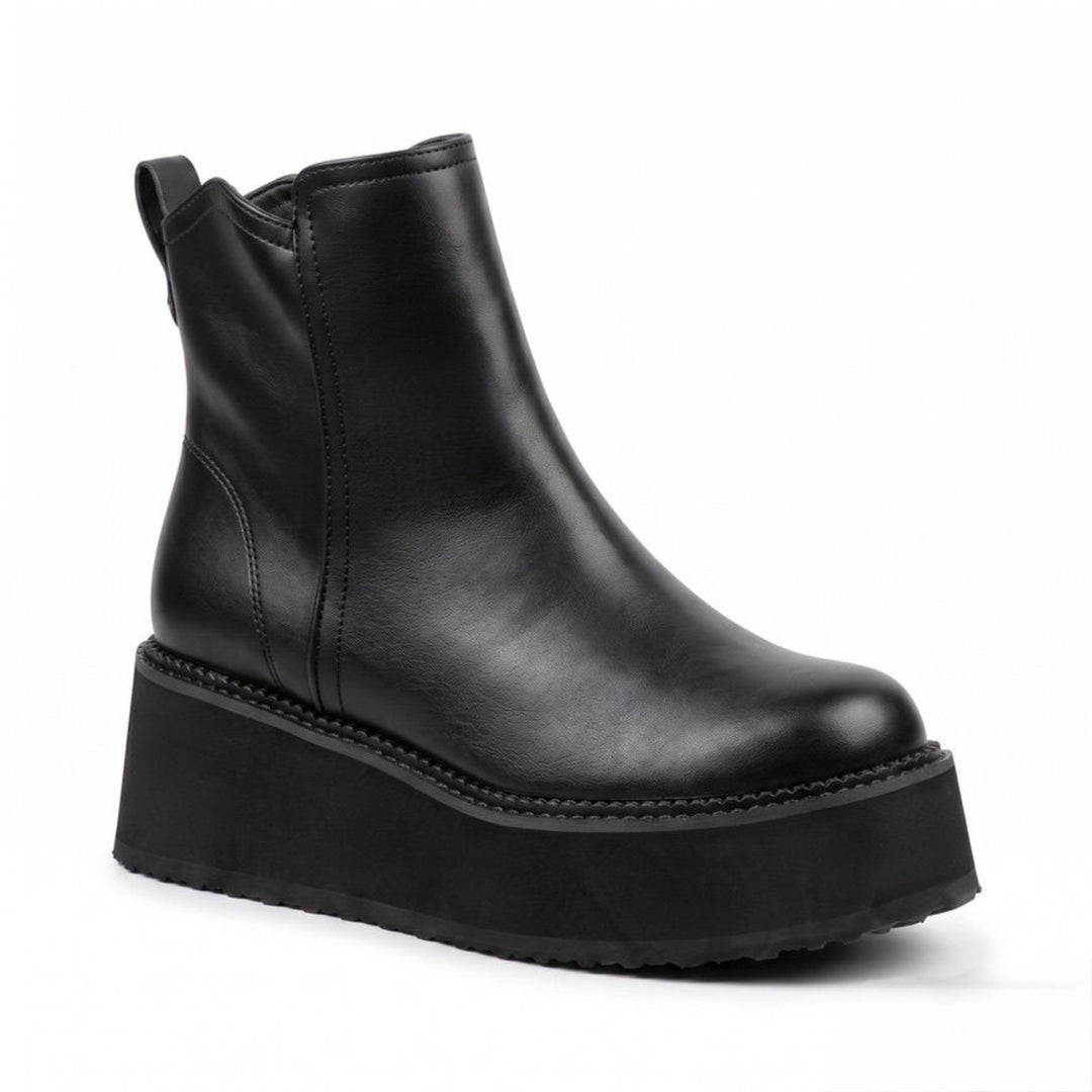 Harley Chunky Platform Ankle Boots