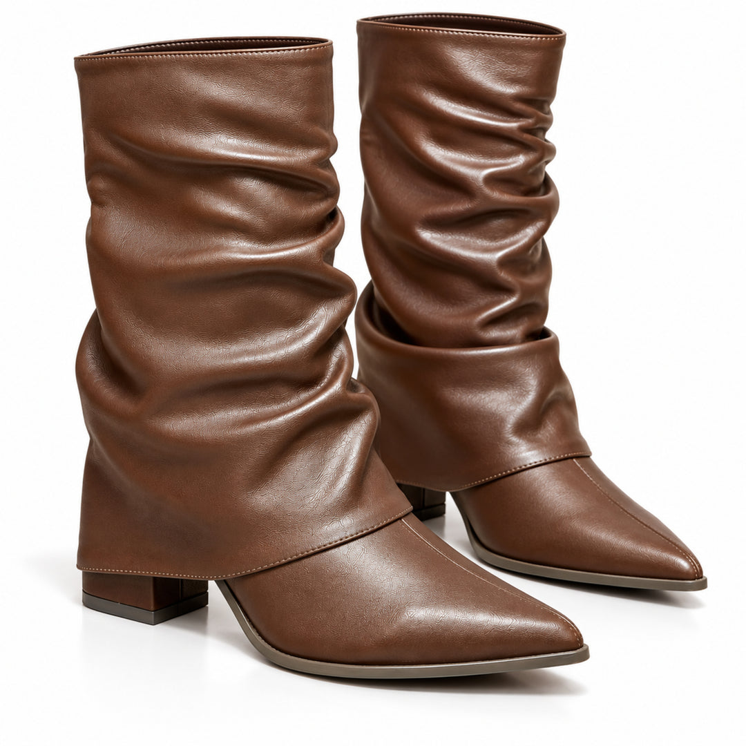 Sloane Slouch Pointed-Toe Boots