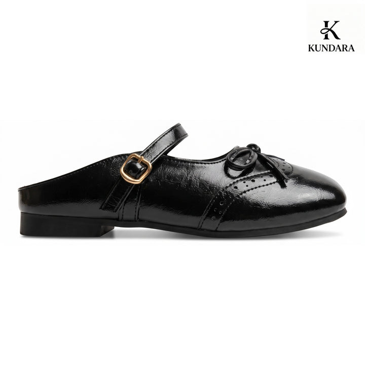 Elodie Patent Mary Jane Mule