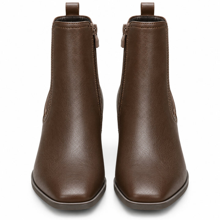 Camille Chelsea Block-Heel Ankle Boots