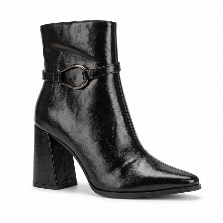 Celine Gold-Link Ankle Boots