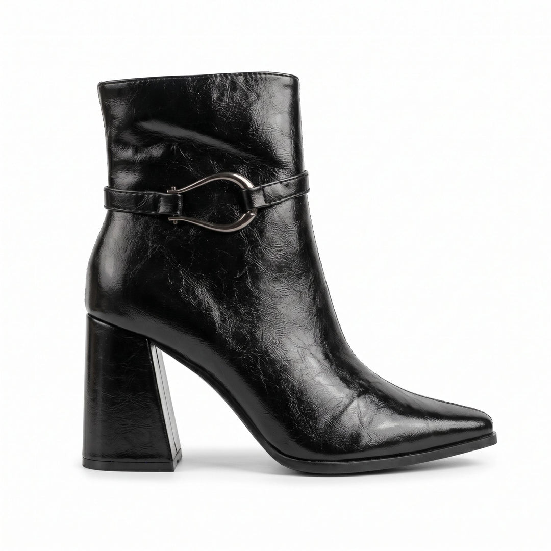 Celine Gold-Link Ankle Boots