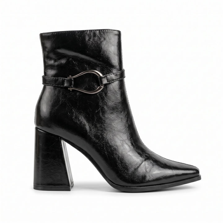 Celine Gold-Link Ankle Boots