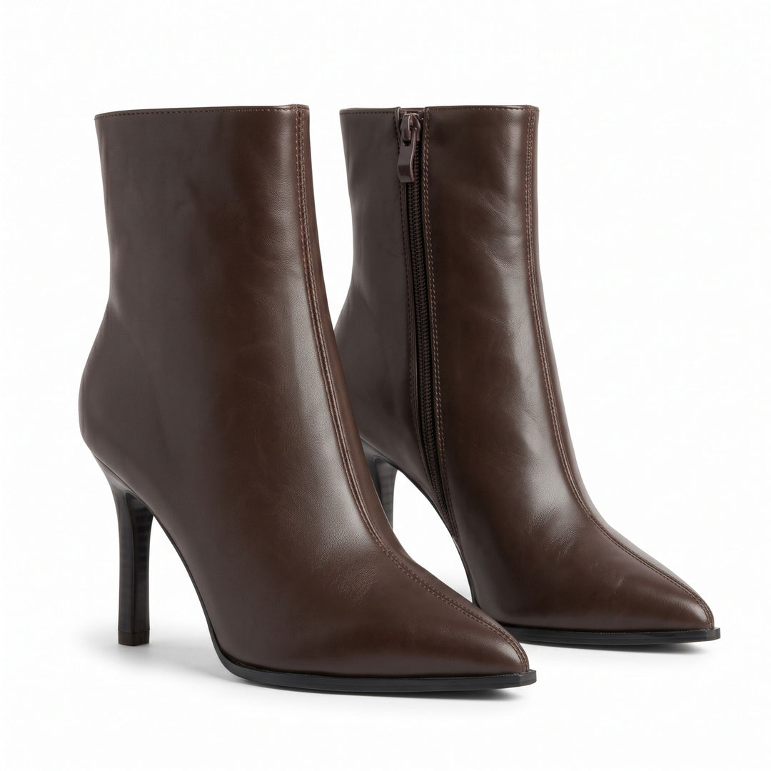 Victoria Pointed-Toe Stiletto Boots