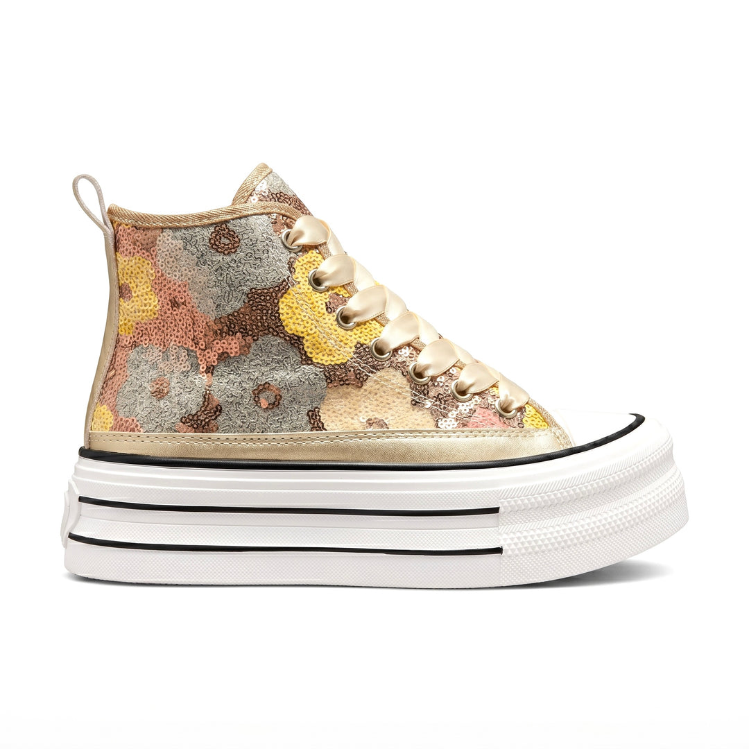 Aurora Bloom Platform Sneakers