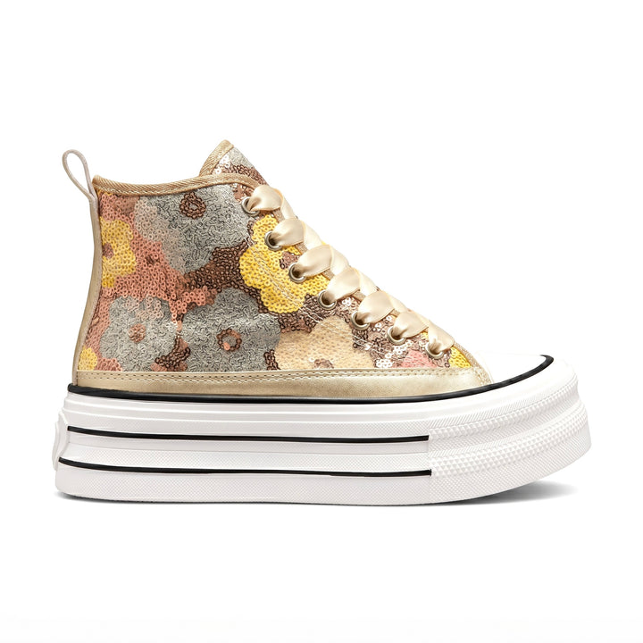 Aurora Bloom Platform Sneakers