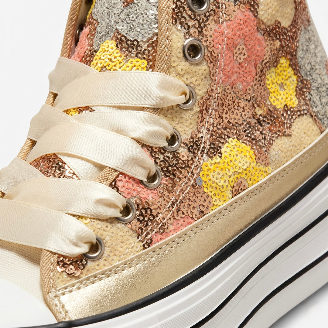 Aurora Bloom Platform Sneakers