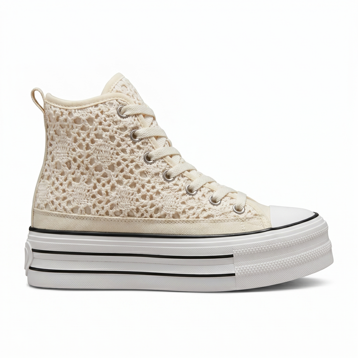 Luna Lace Platform Sneakers