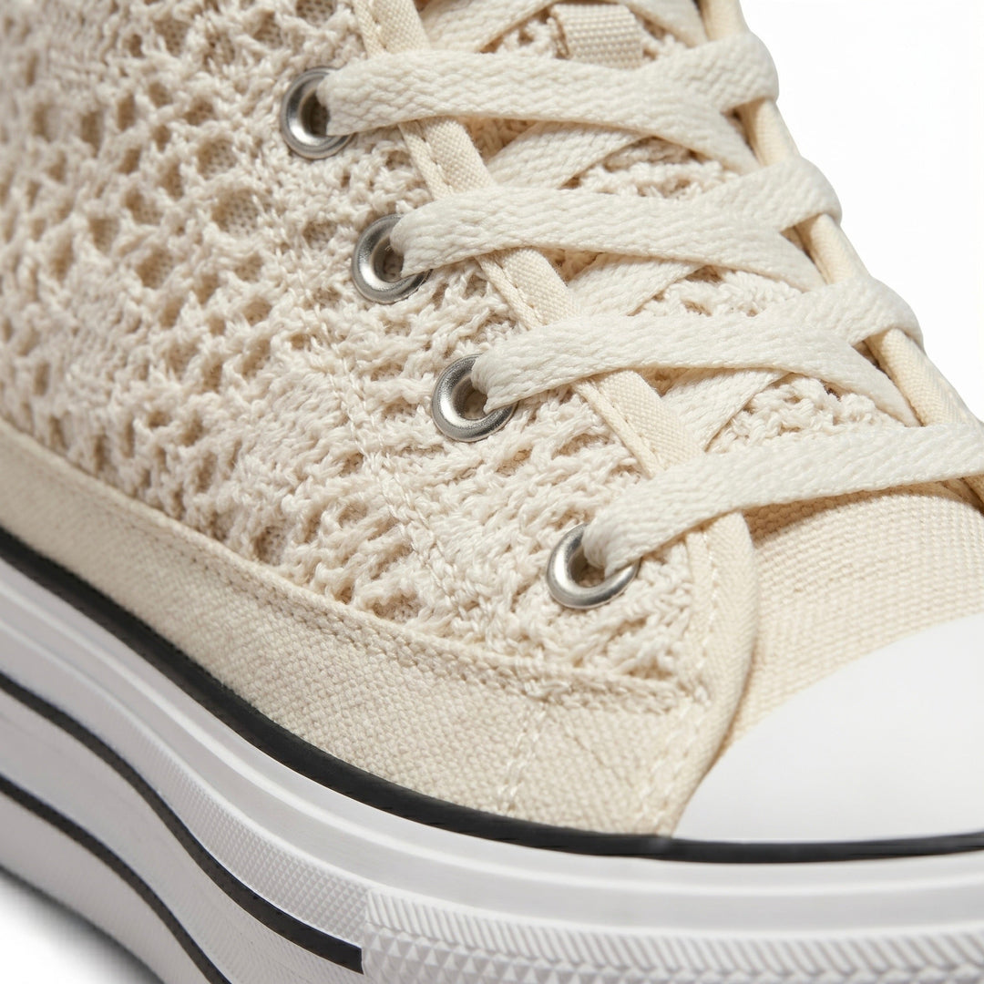 Luna Lace Platform Sneakers