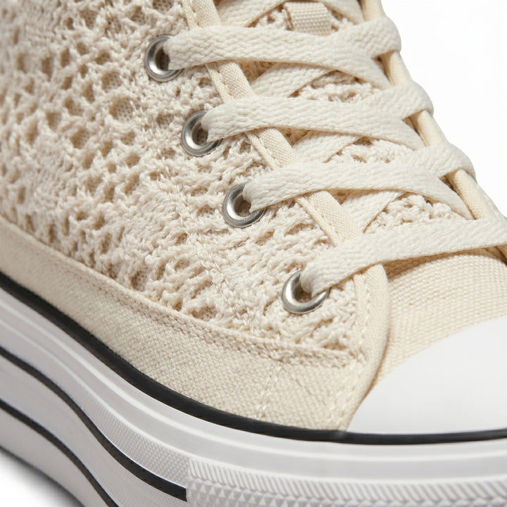 Luna Lace Platform Sneakers