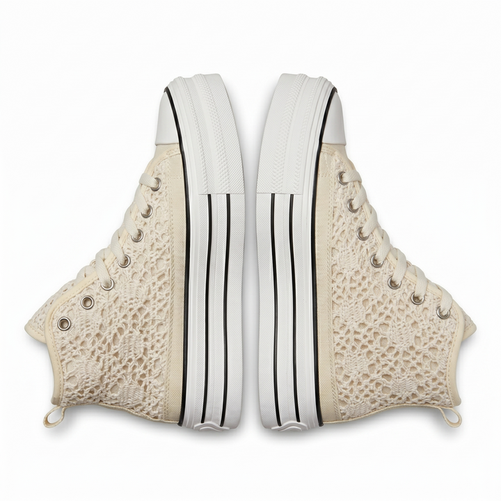 Luna Lace Platform Sneakers