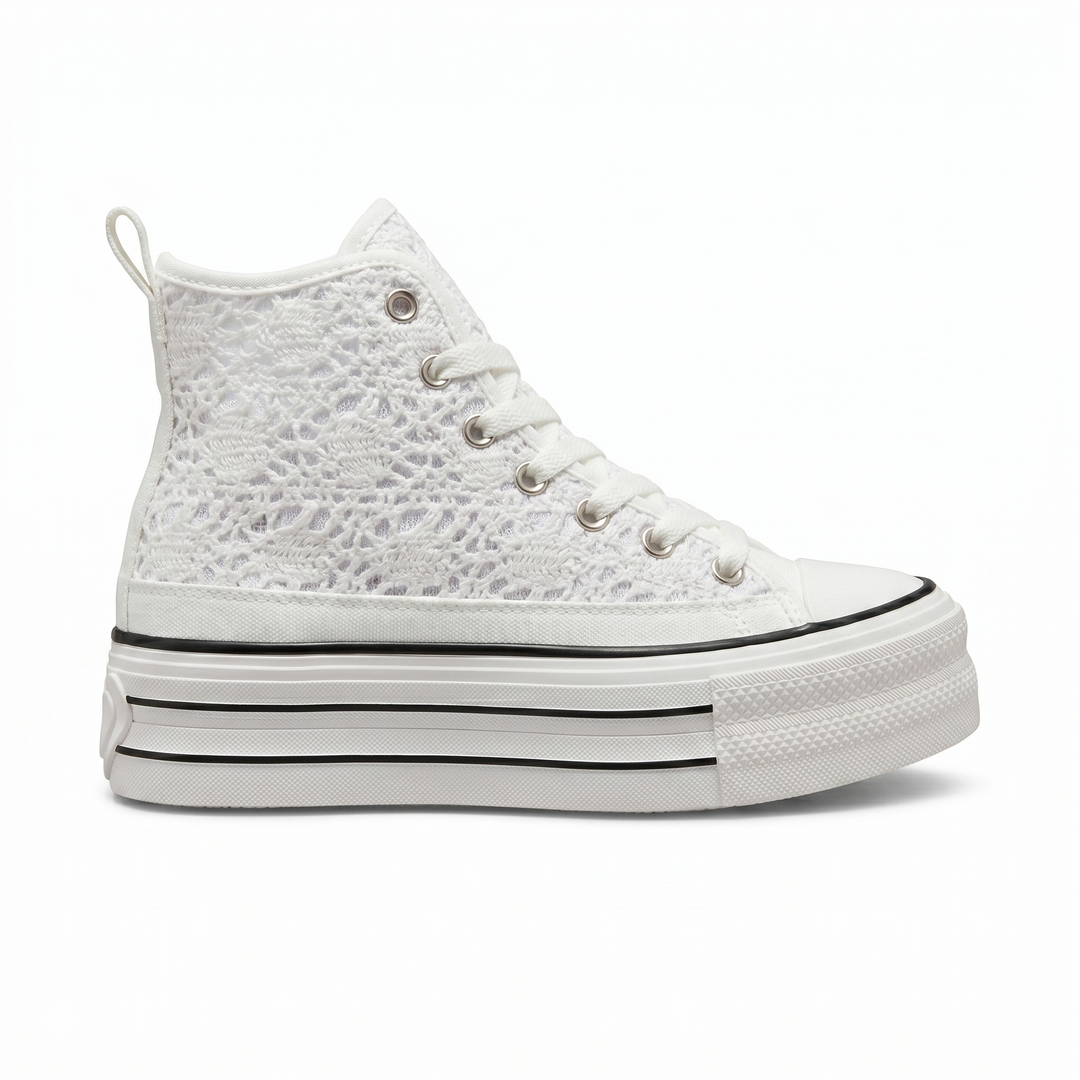 Luna Lace Platform Sneakers