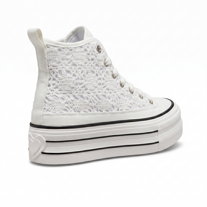 Luna Lace Platform Sneakers